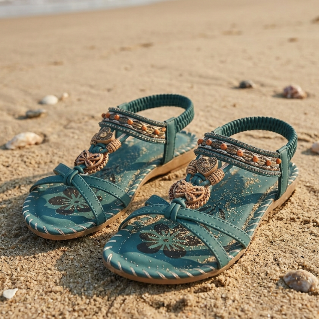 דלקרואה | סנדלי בוהו נוחות אלינה"  
"אלינה | סנדלי בוהו נוחים מדלקרואה